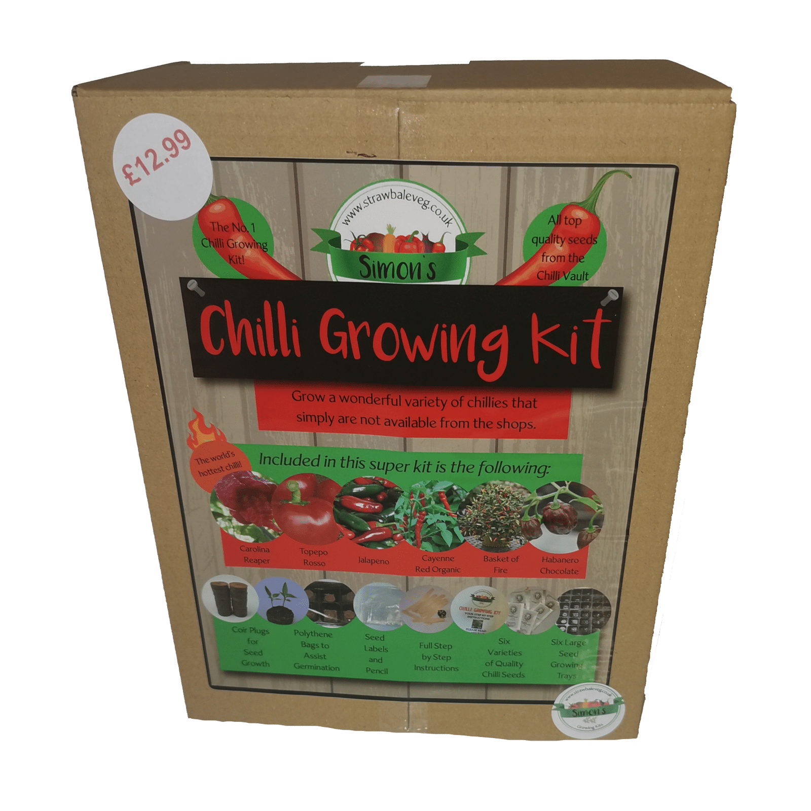 Chilli Growing Kit Buy Britain