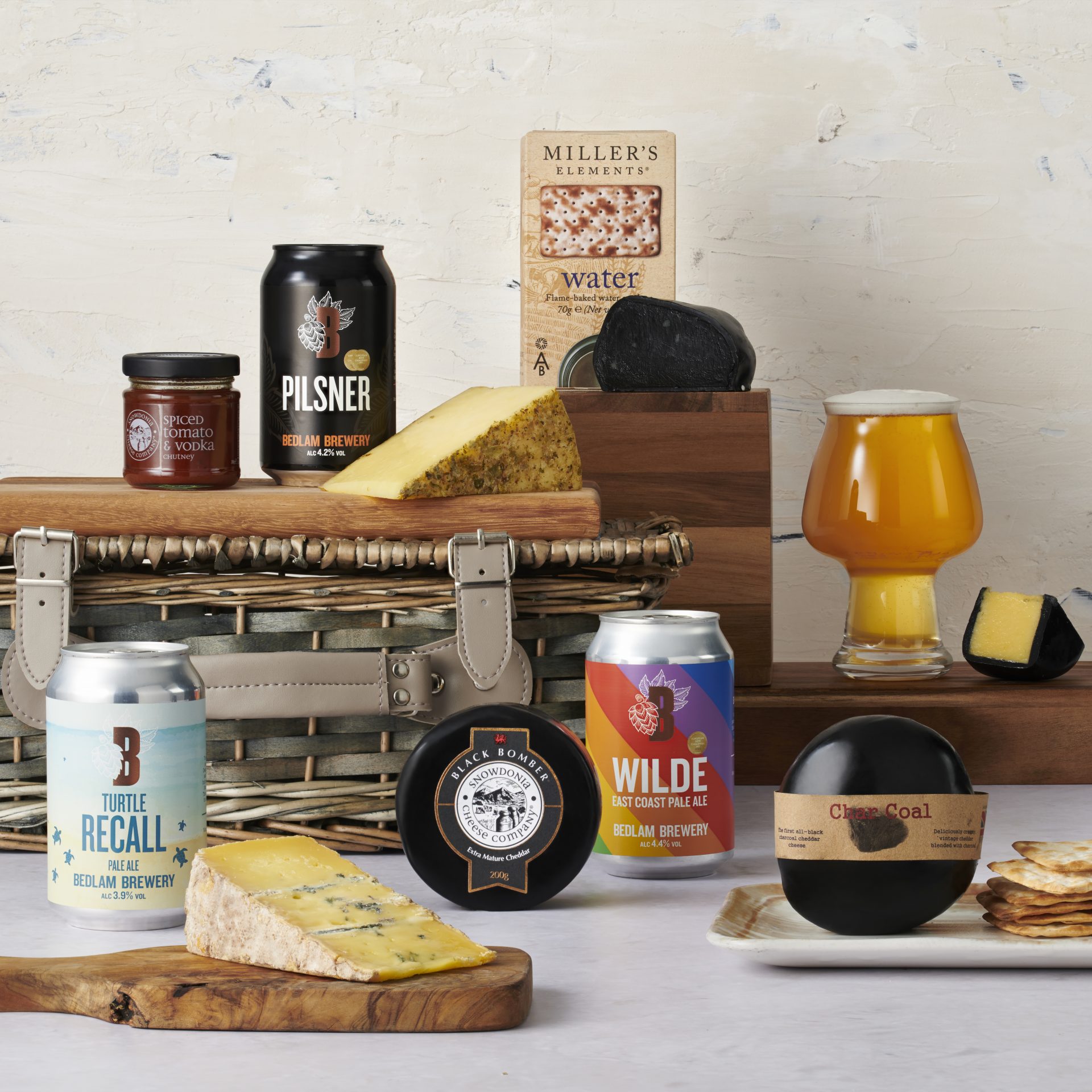 The Cheese and Craft Beer Gift Set Buy Britain