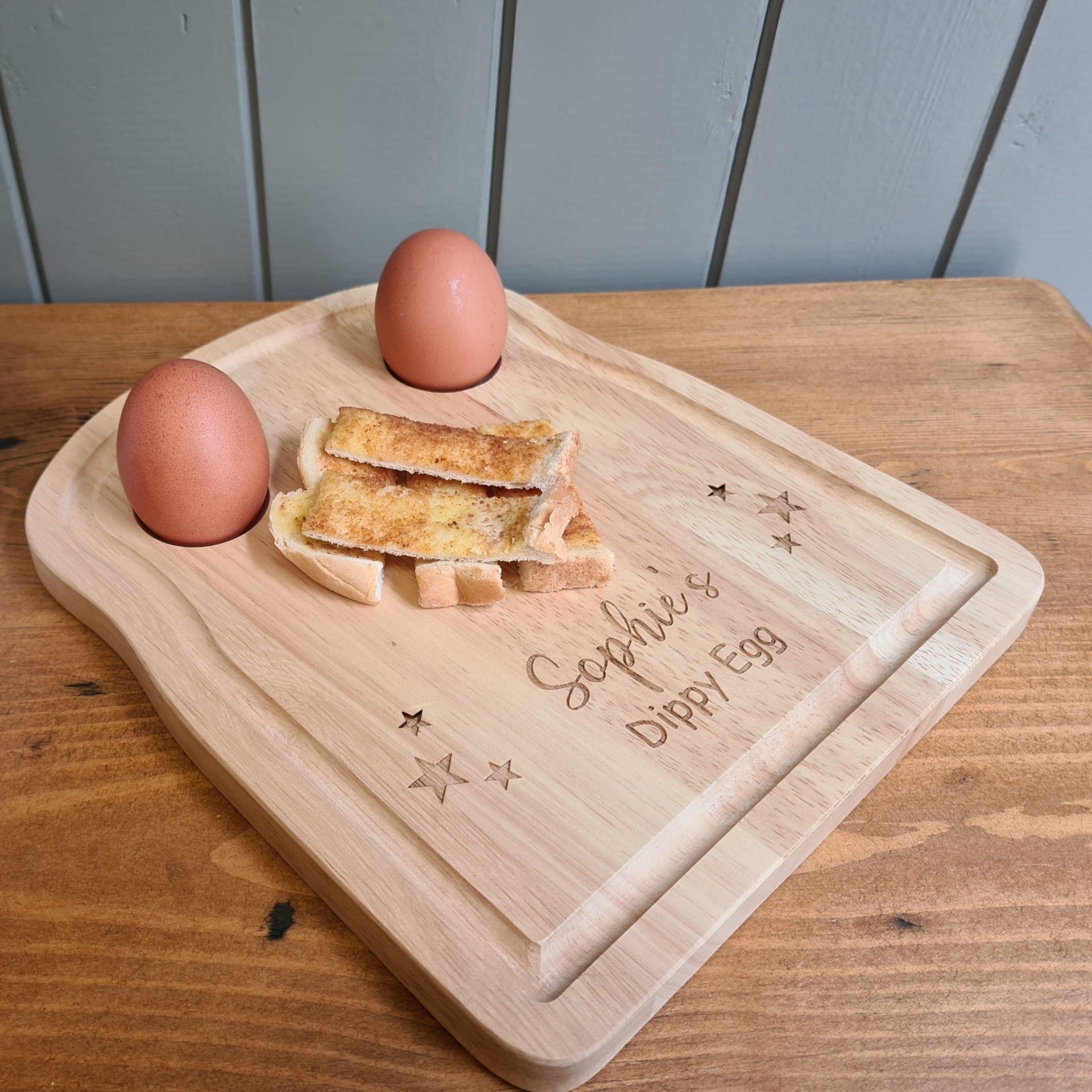 Personalised Dippy Eggs And Soldiers Egg Board Buy Britain