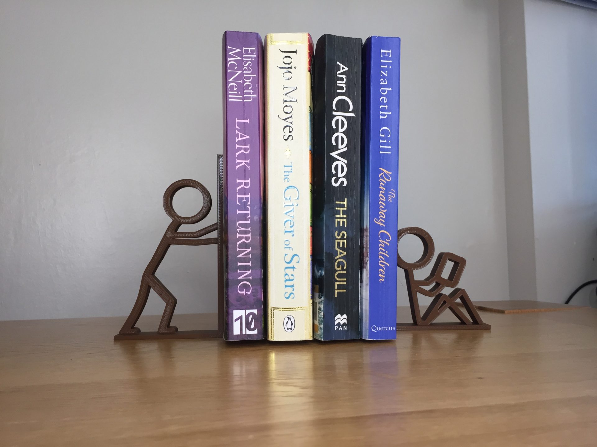 Stick People Bookends Pair of Bookends for Book Lovers Buy Britain